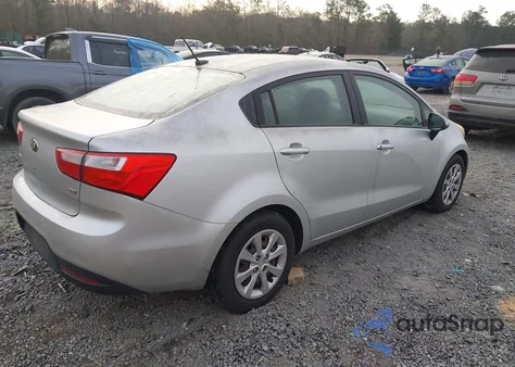 2015 Kia Rio Lx из США, поврежденный, VIN KNADM4A31F6501049